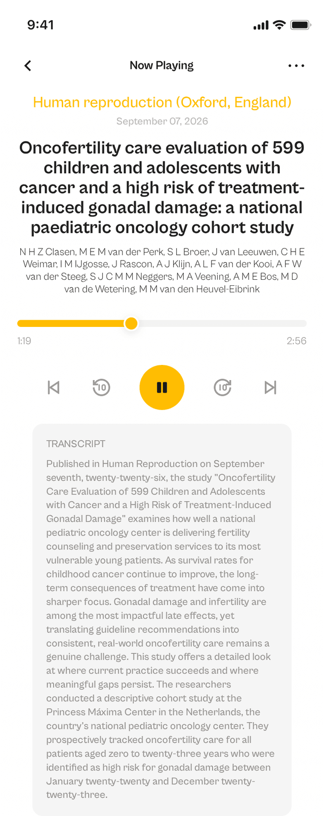 oslr App Interface