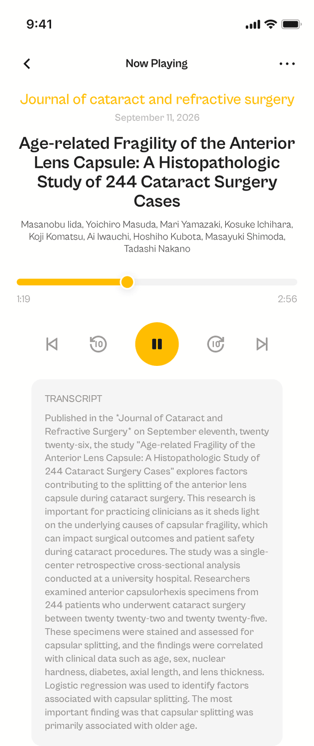oslr App Interface