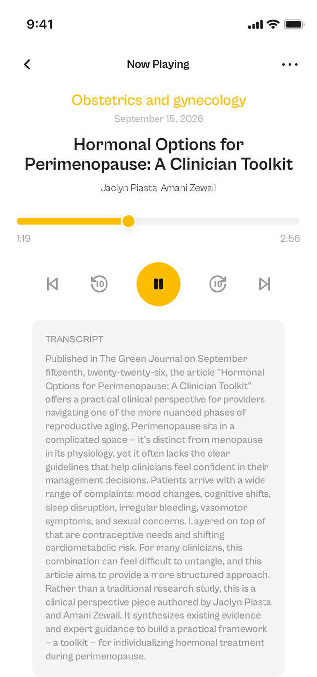 oslr App Interface