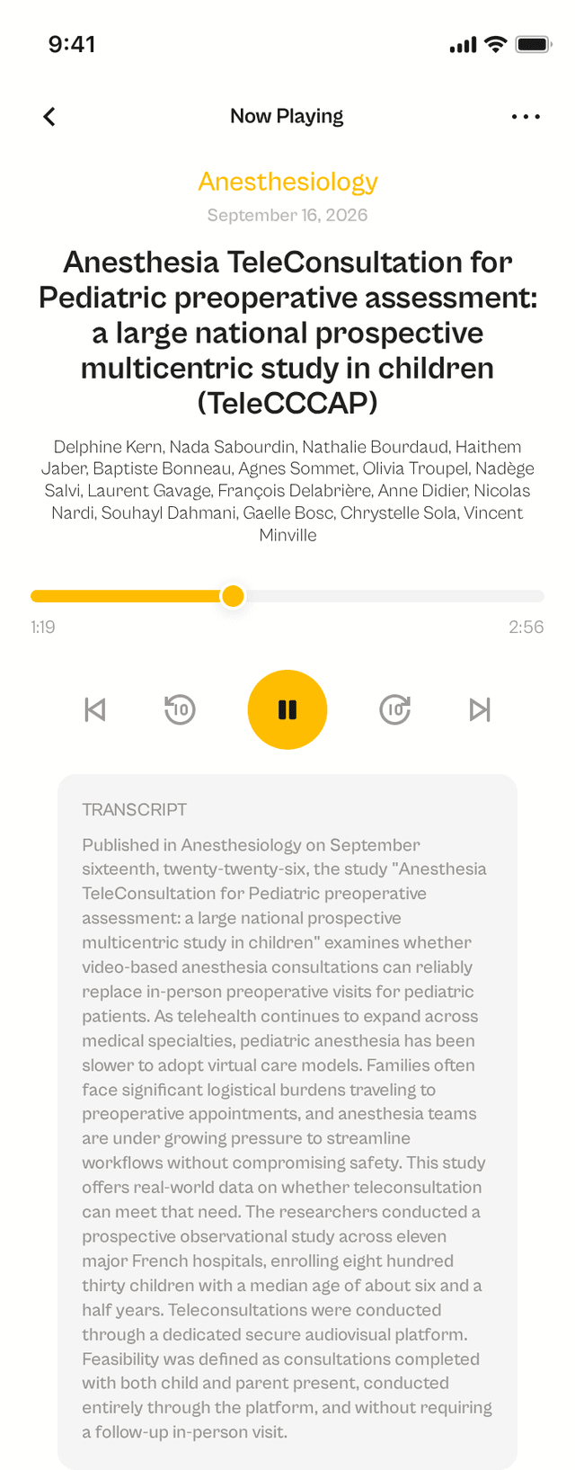 oslr App Interface