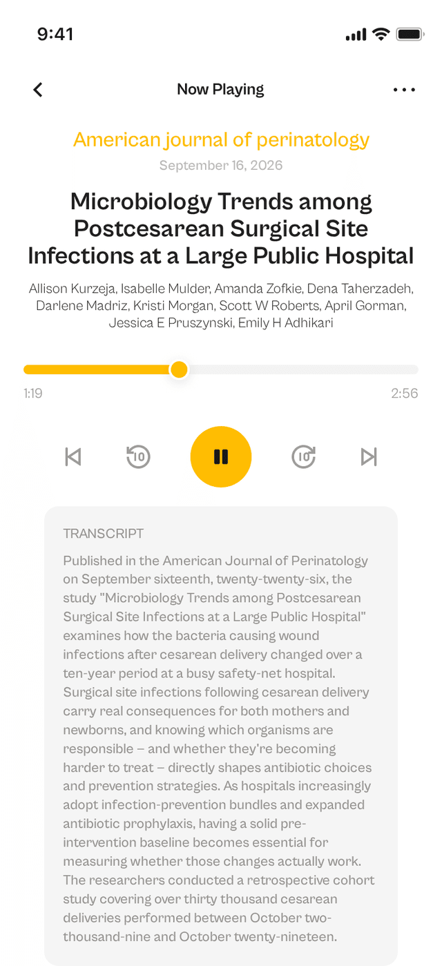 oslr App Interface