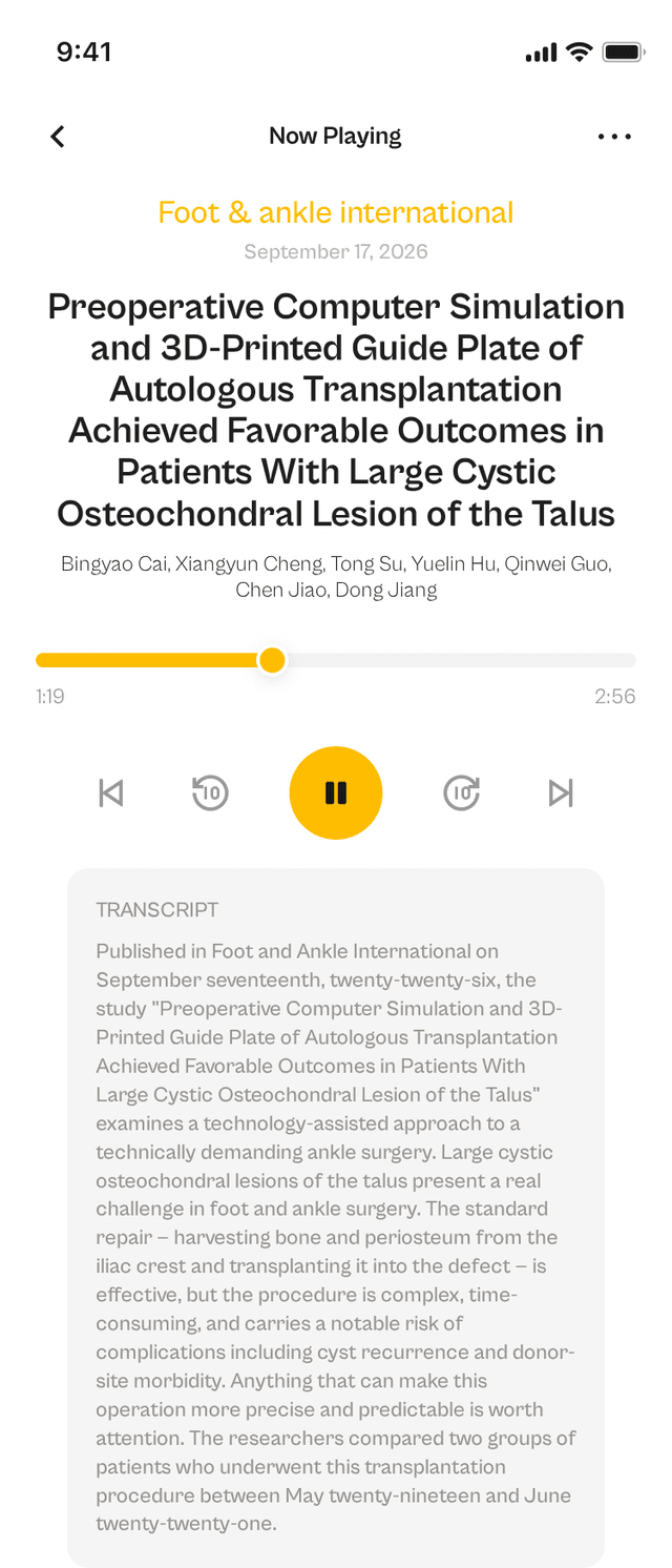oslr App Interface