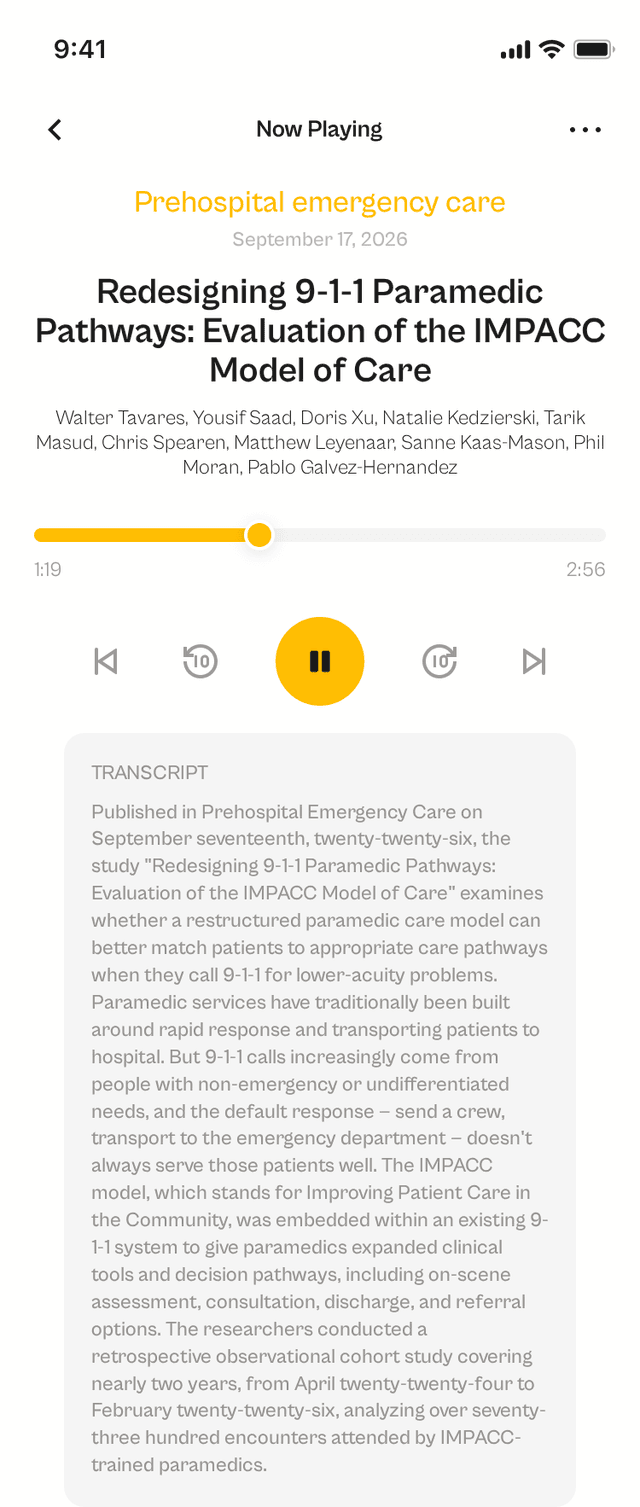 oslr App Interface