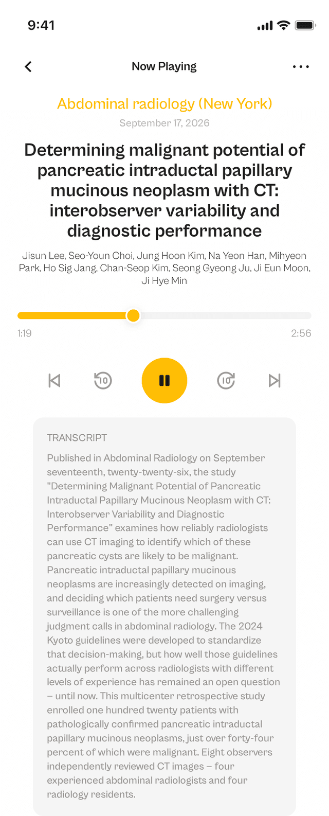 oslr App Interface