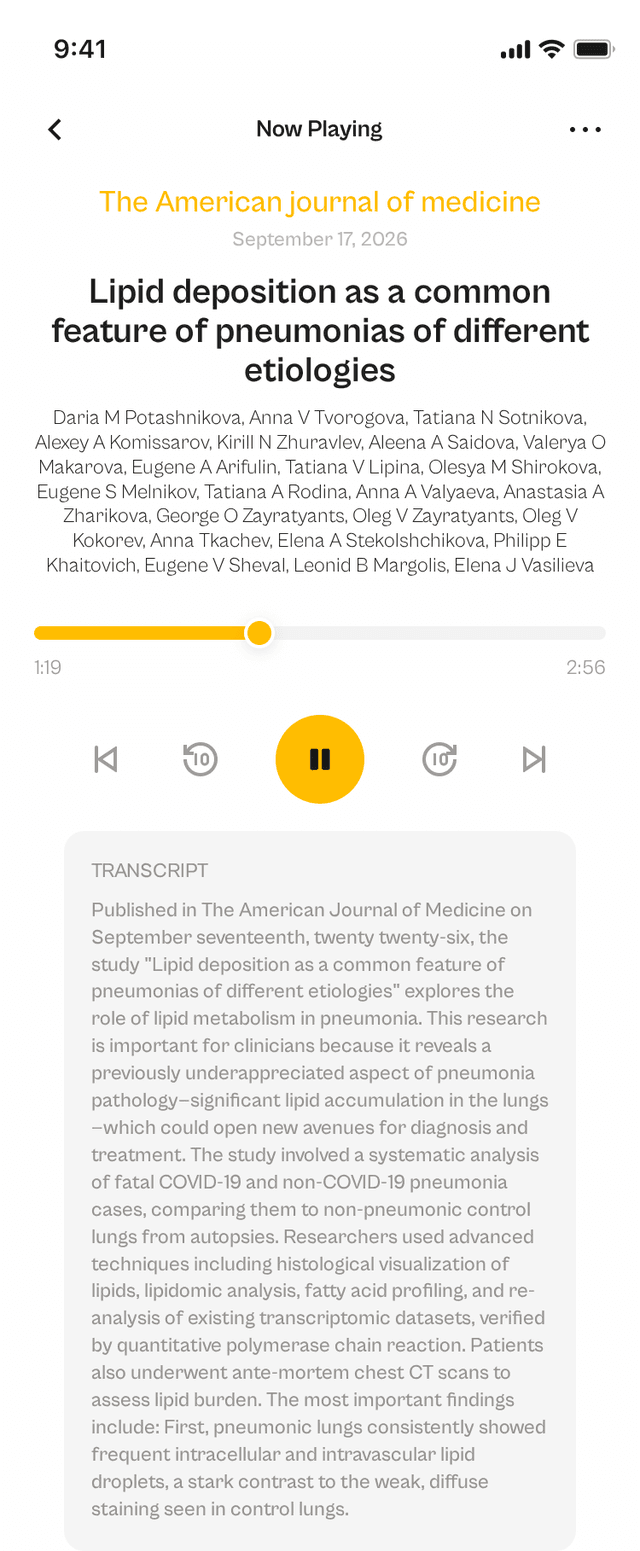 oslr App Interface