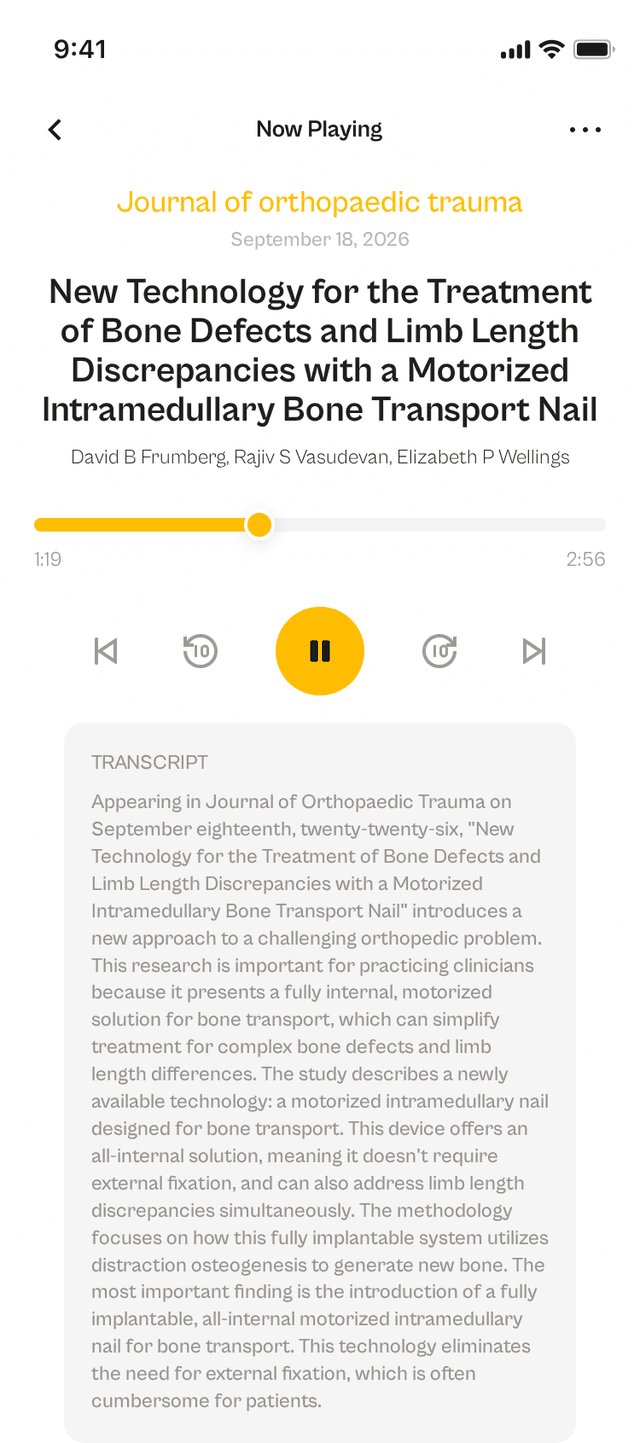 oslr App Interface