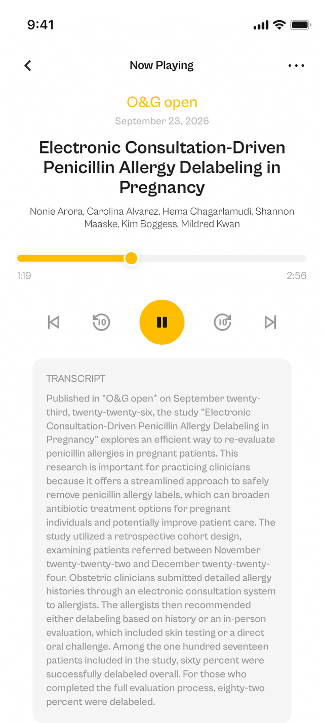 oslr App Interface