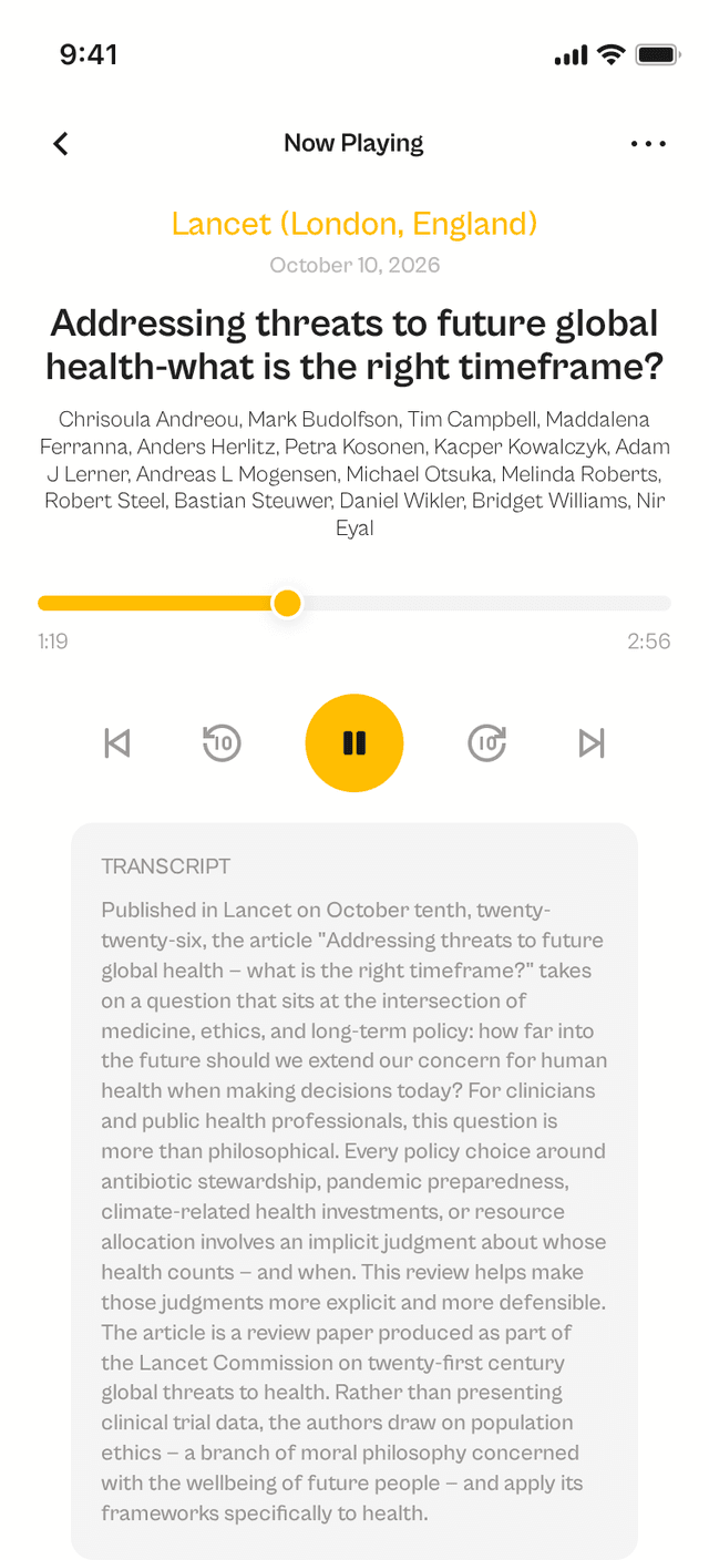 oslr App Interface