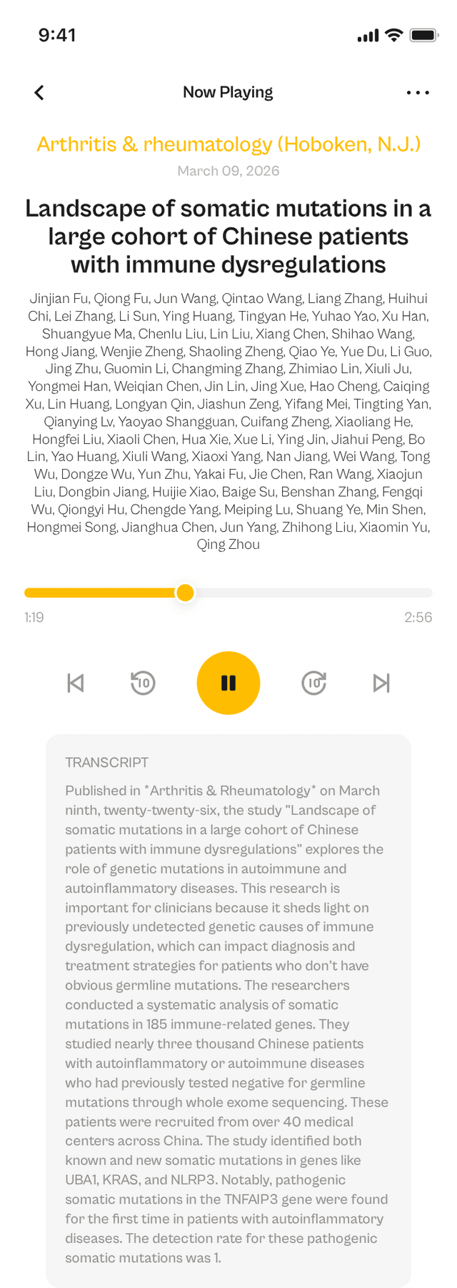 Landscape of somatic mutations in a large cohort of Chinese patients ...