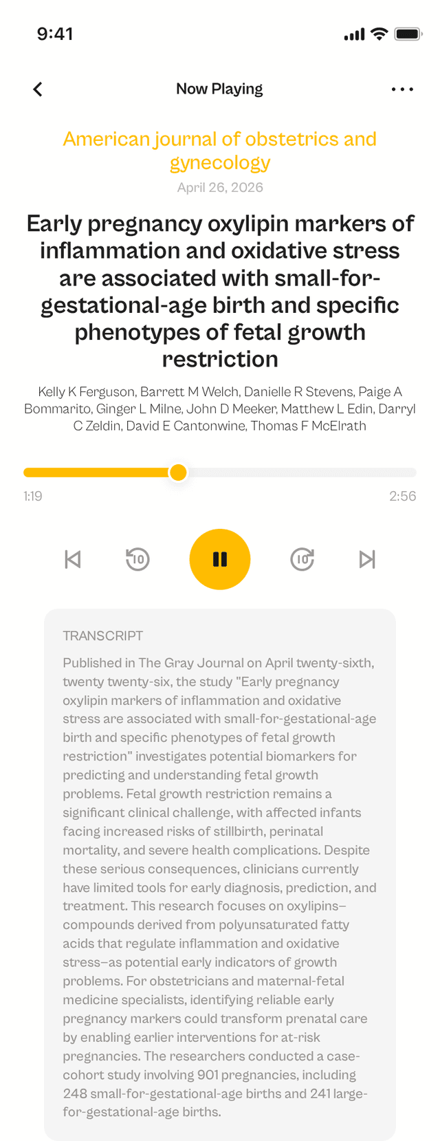 oslr App Interface