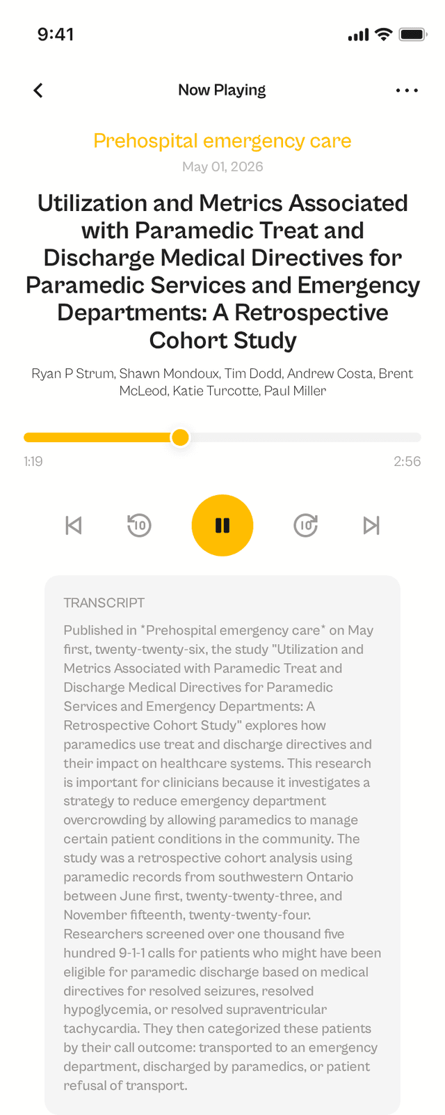 oslr App Interface