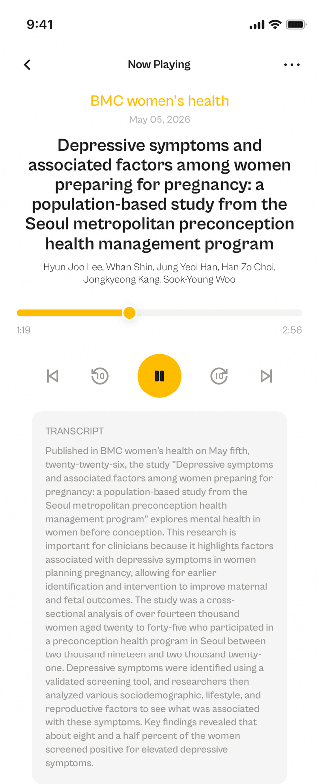 oslr App Interface