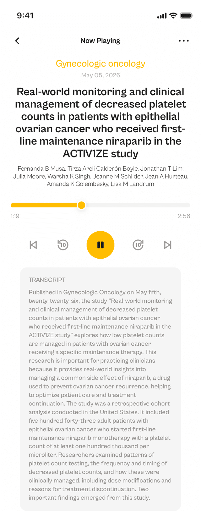 oslr App Interface