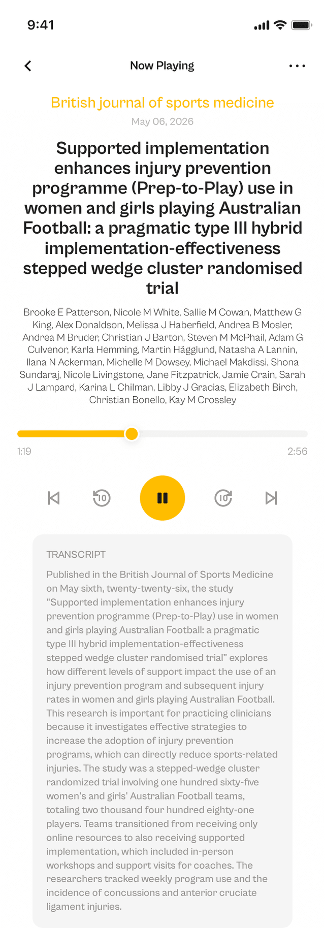 oslr App Interface