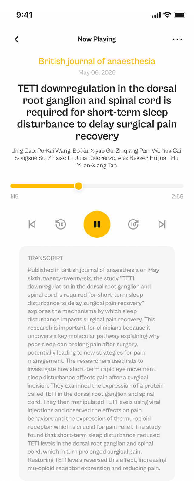 oslr App Interface