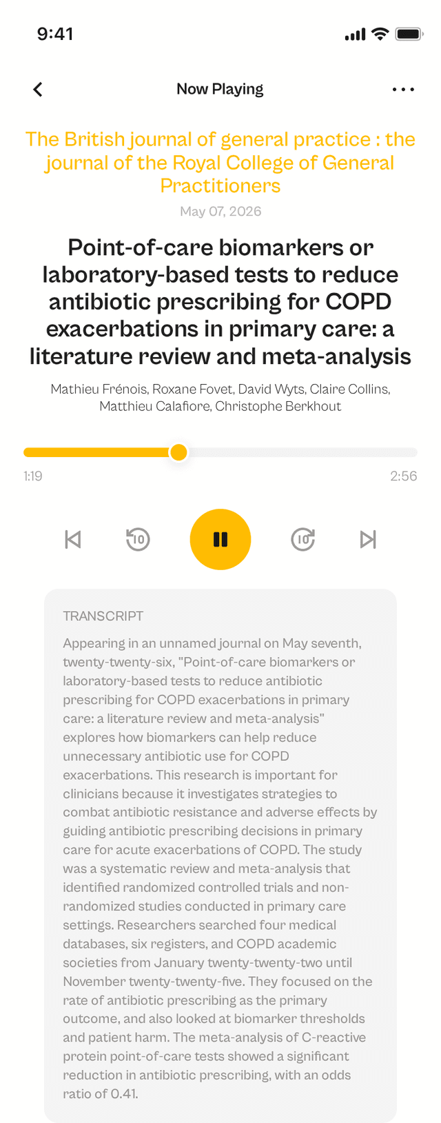 oslr App Interface