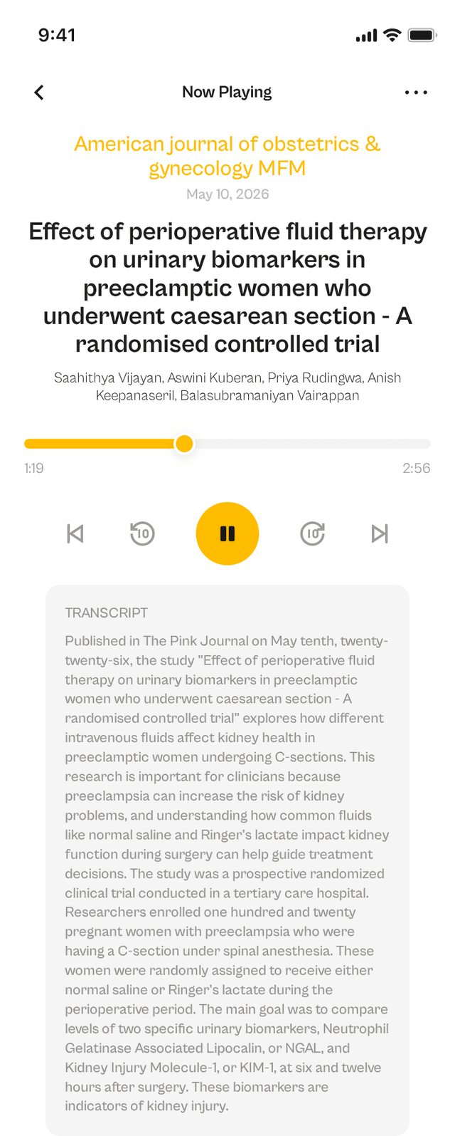 oslr App Interface
