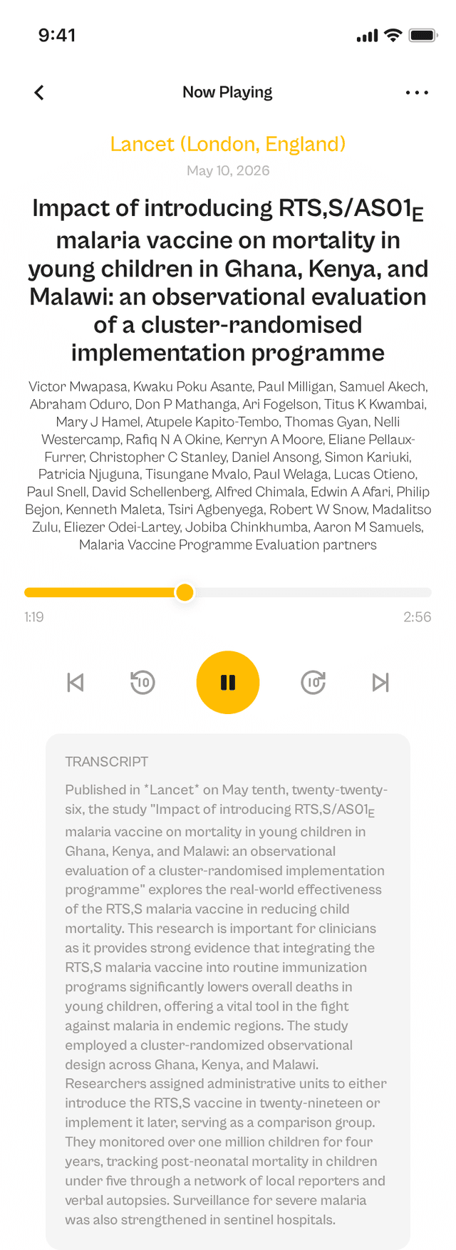 oslr App Interface