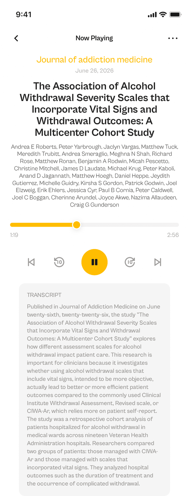 oslr App Interface