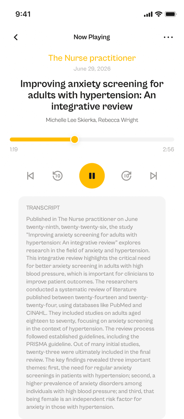 oslr App Interface