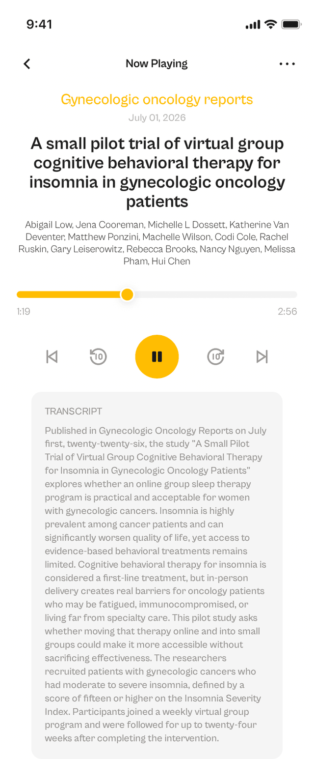oslr App Interface