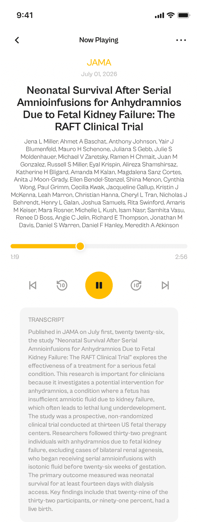 oslr App Interface