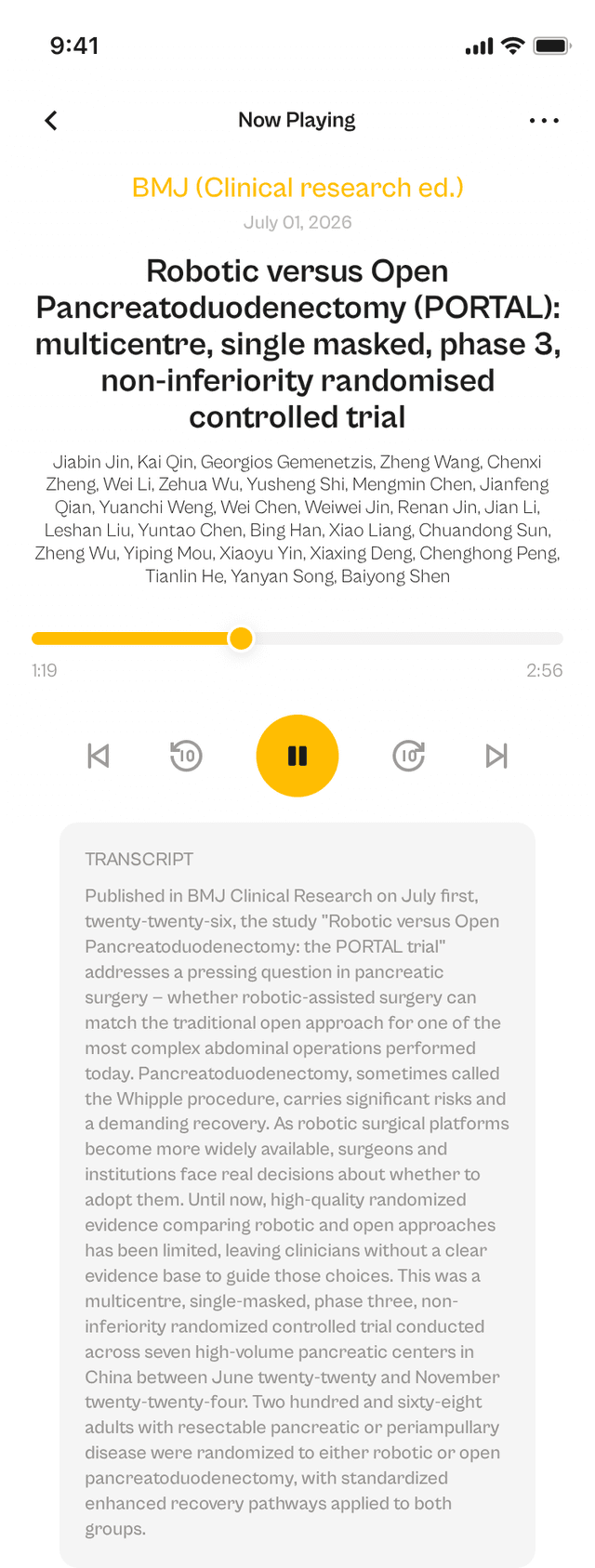 oslr App Interface