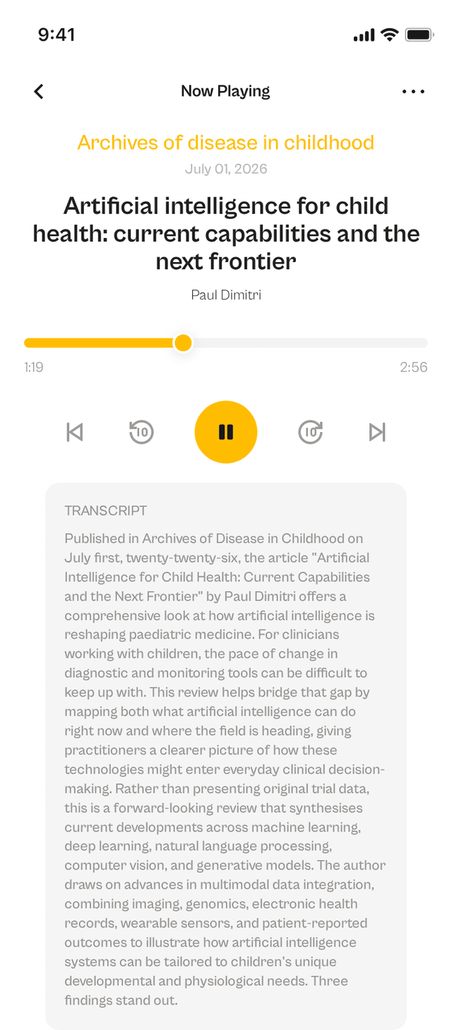 oslr App Interface