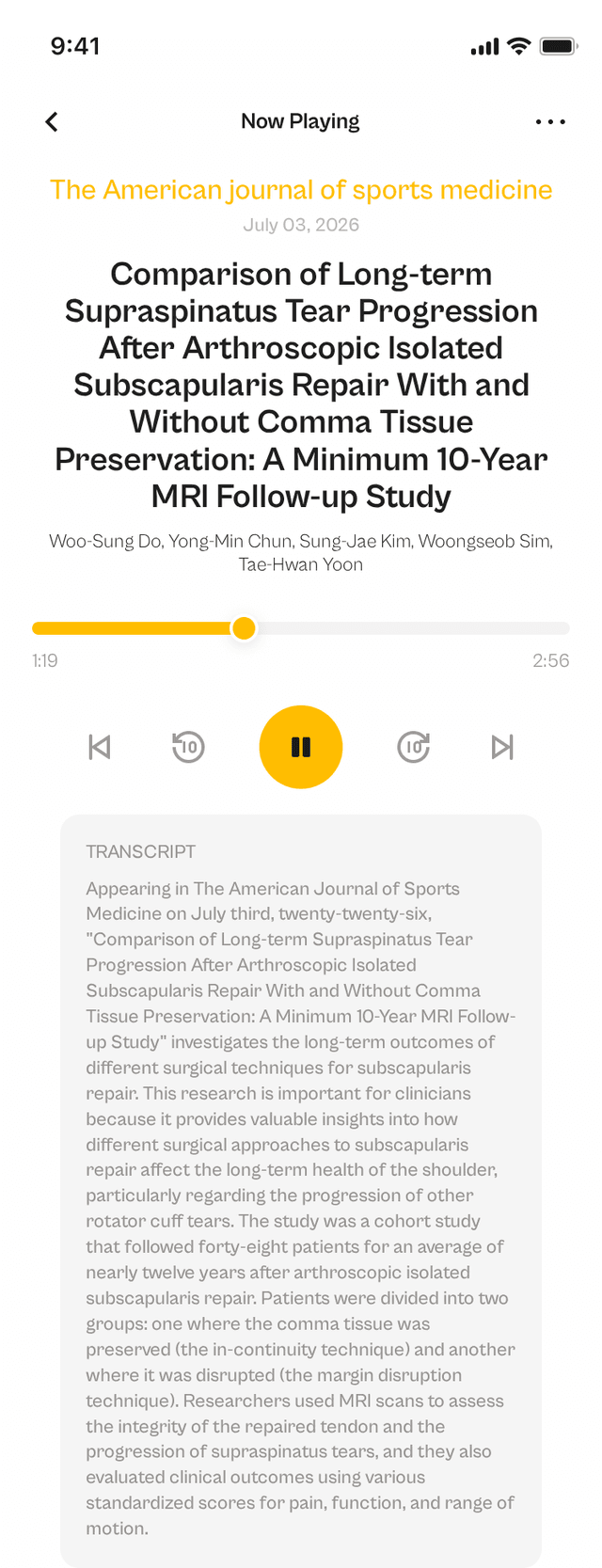 oslr App Interface