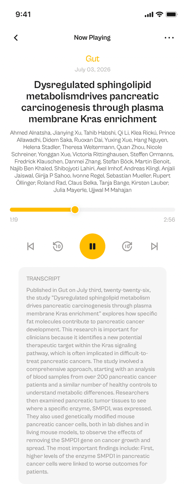 oslr App Interface