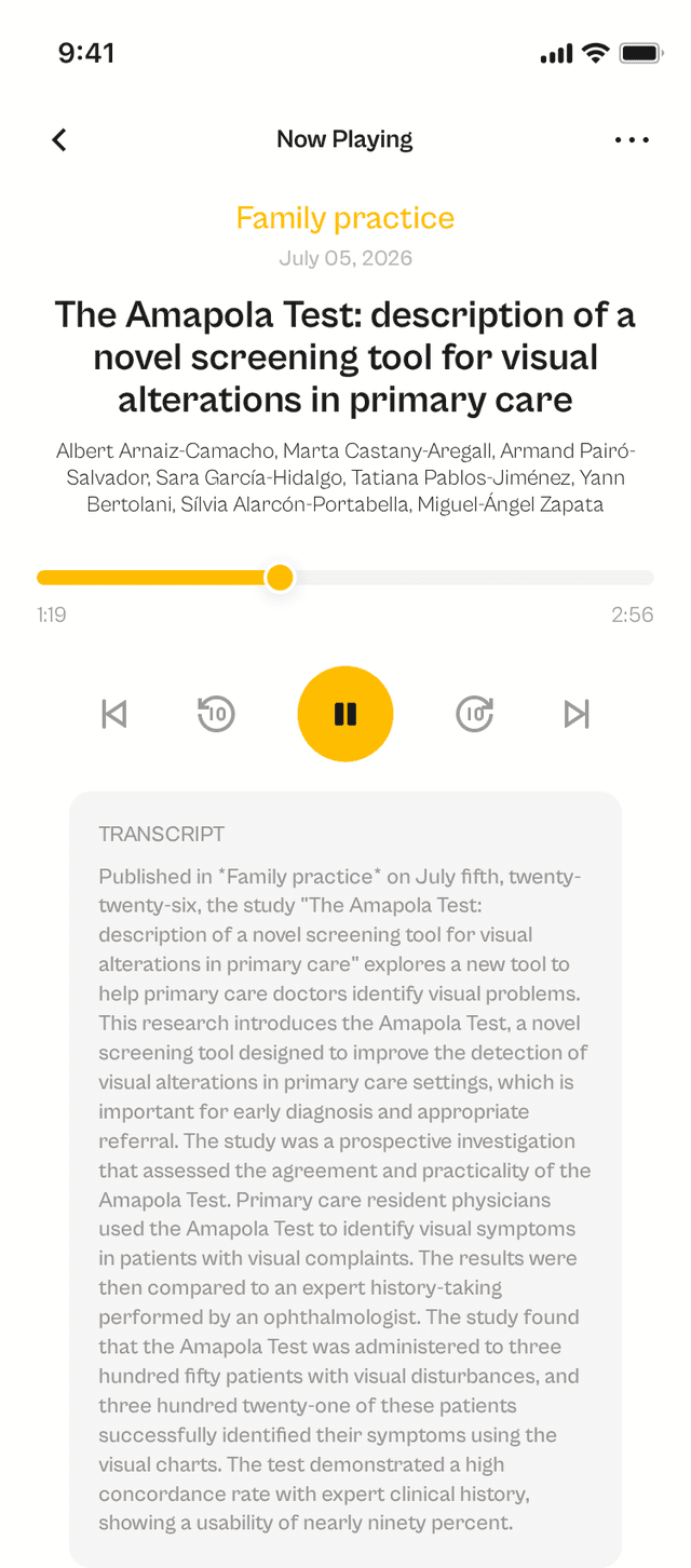 oslr App Interface
