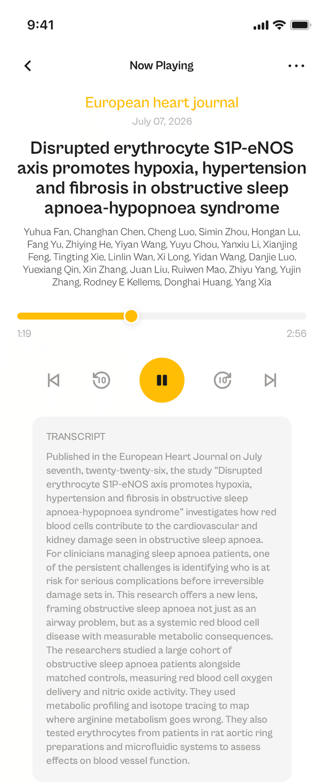 oslr App Interface
