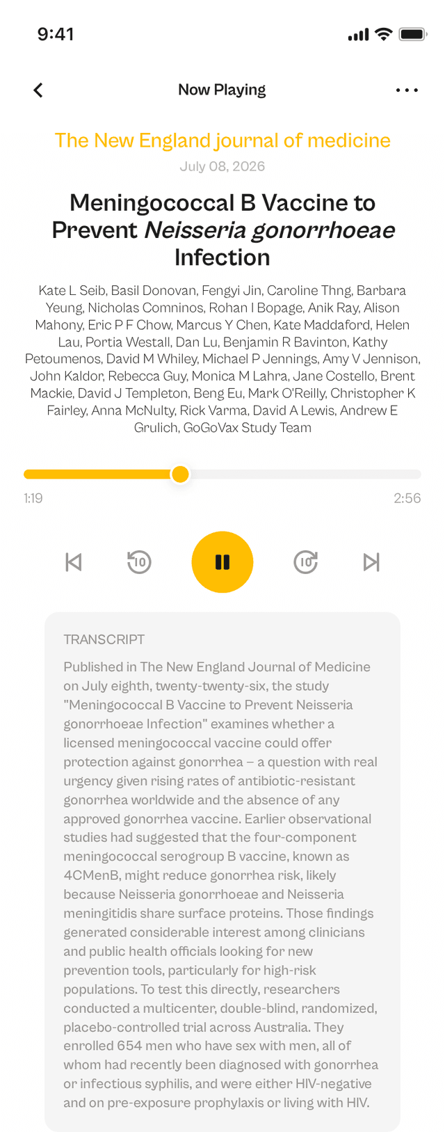 oslr App Interface