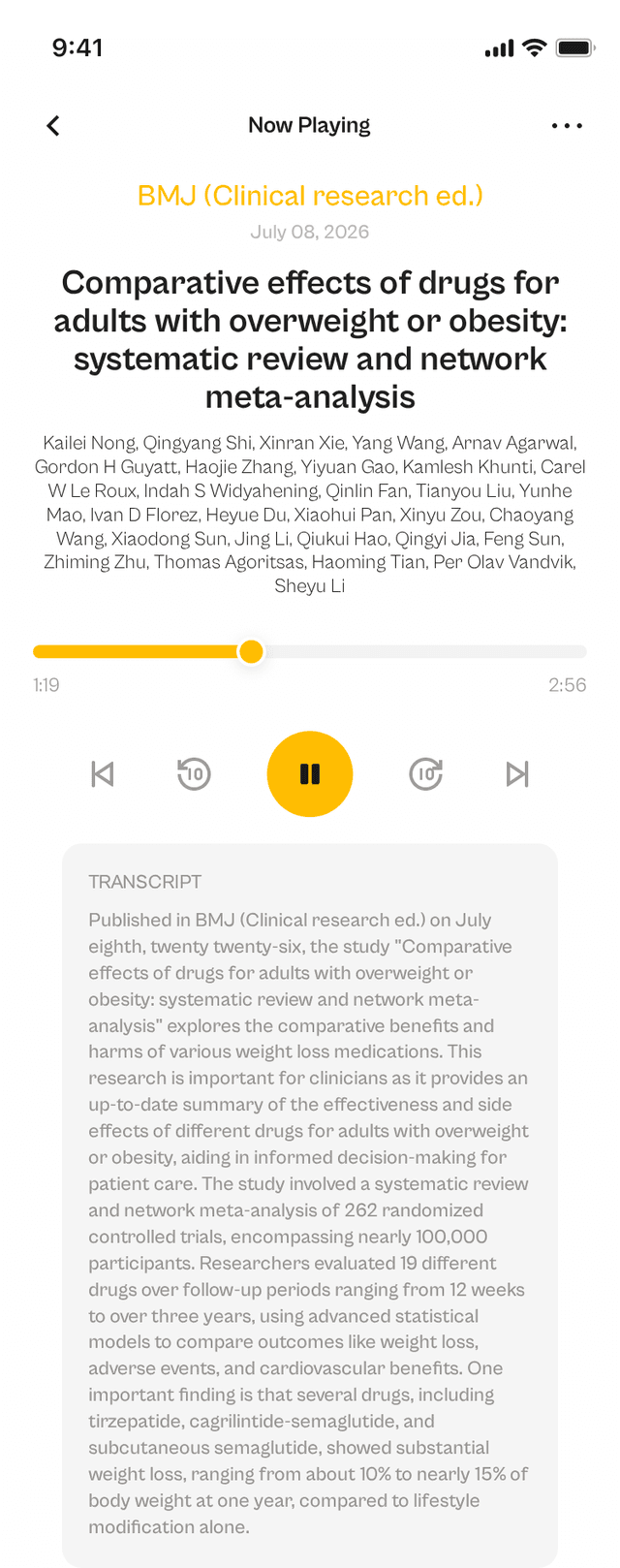 oslr App Interface