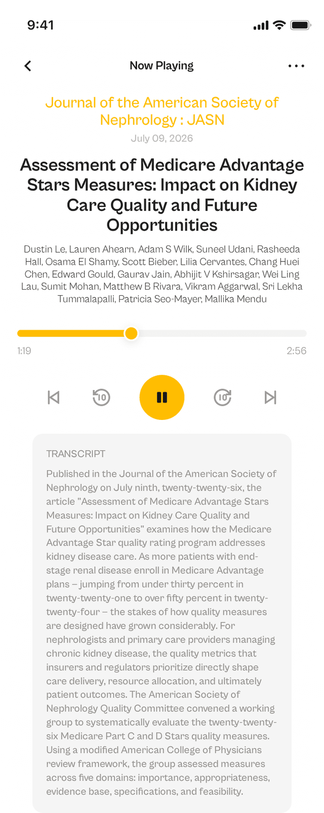oslr App Interface
