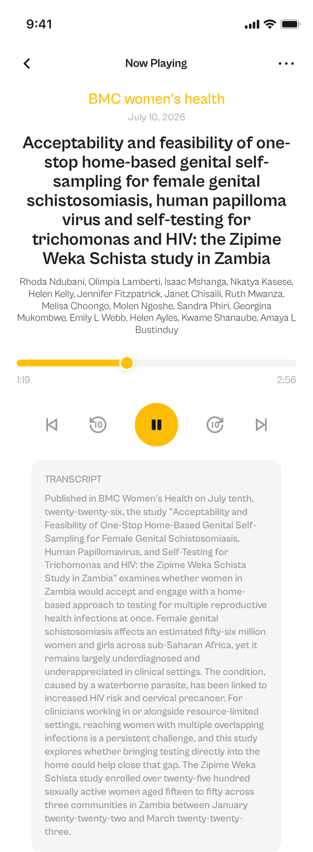 oslr App Interface