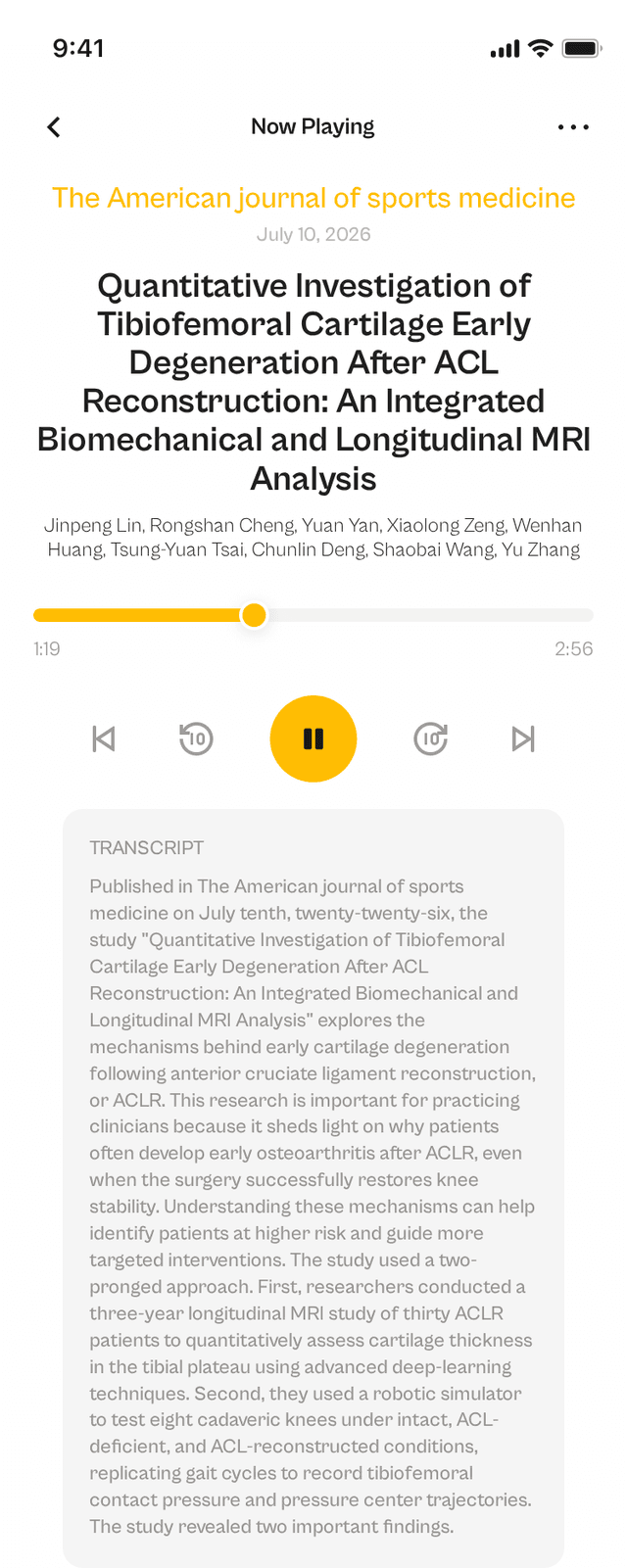 oslr App Interface