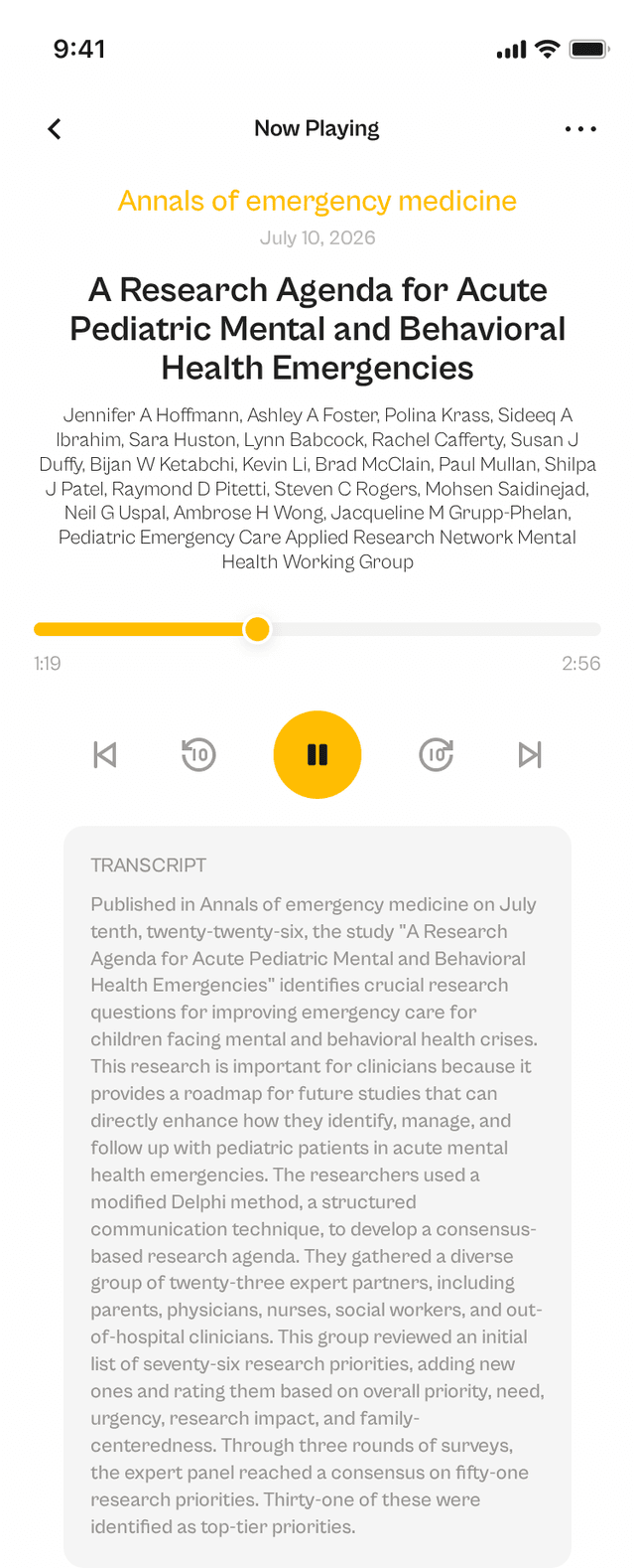 oslr App Interface