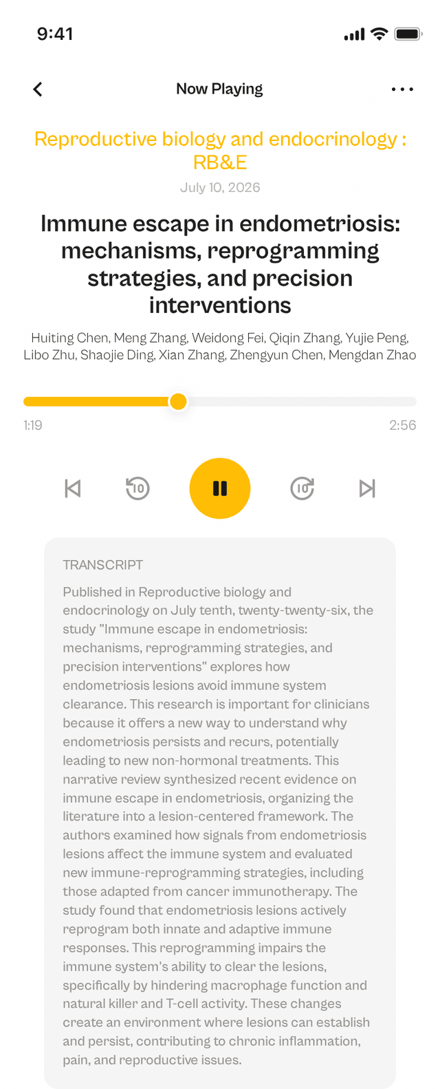 oslr App Interface