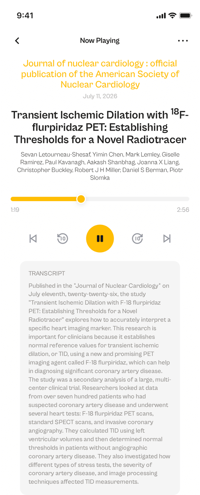 oslr App Interface