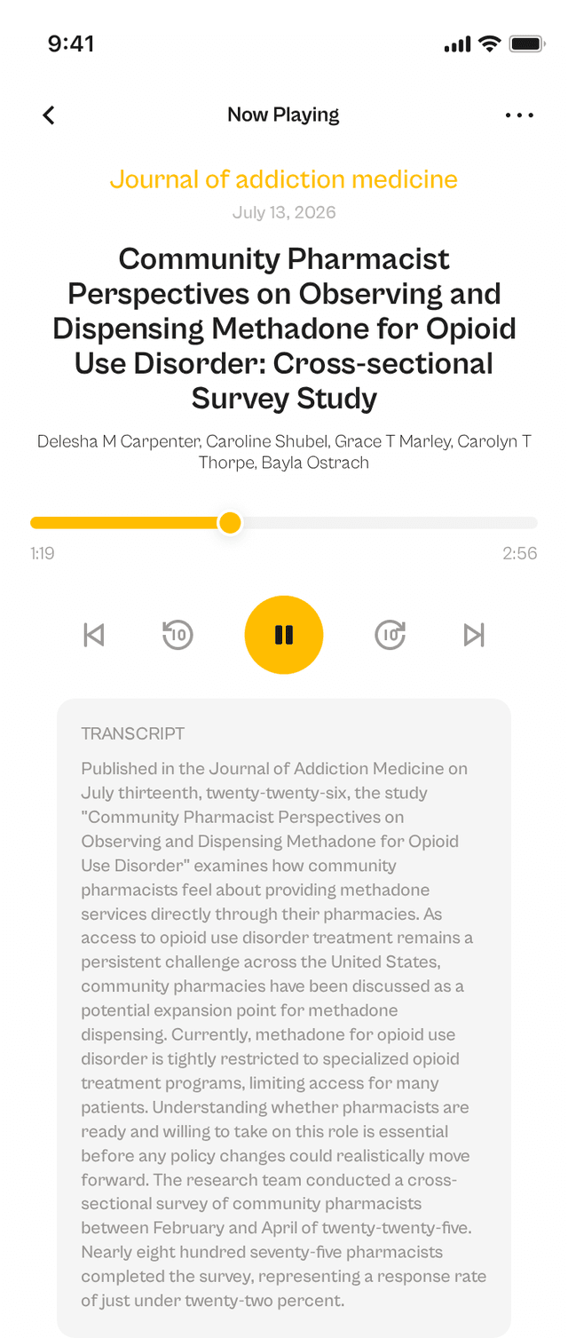 oslr App Interface