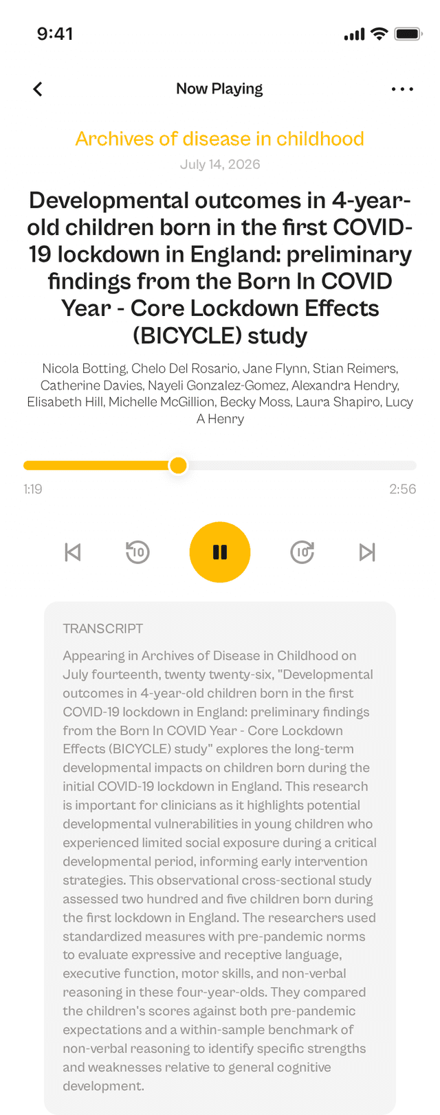 oslr App Interface