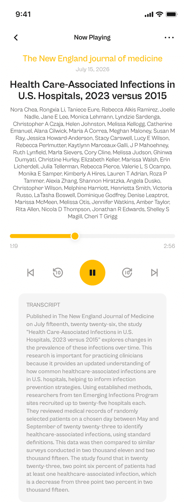 oslr App Interface