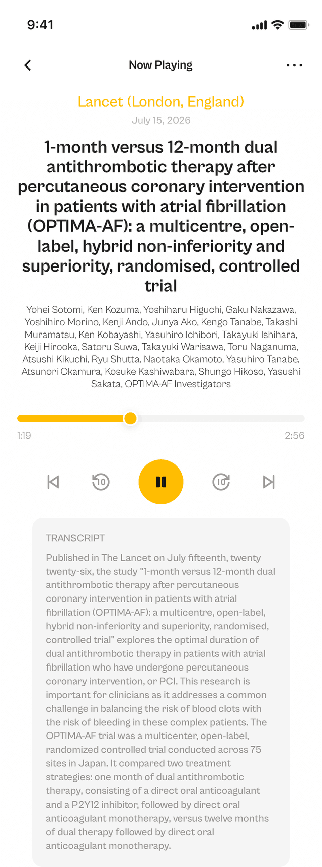 oslr App Interface