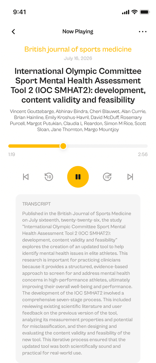 oslr App Interface