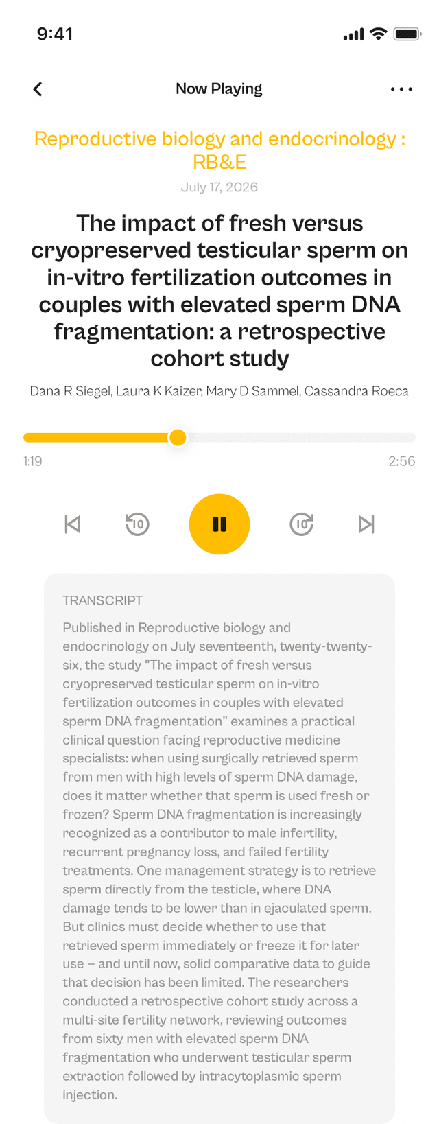 oslr App Interface