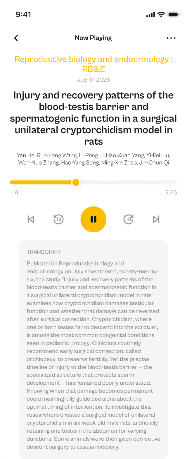 oslr App Interface
