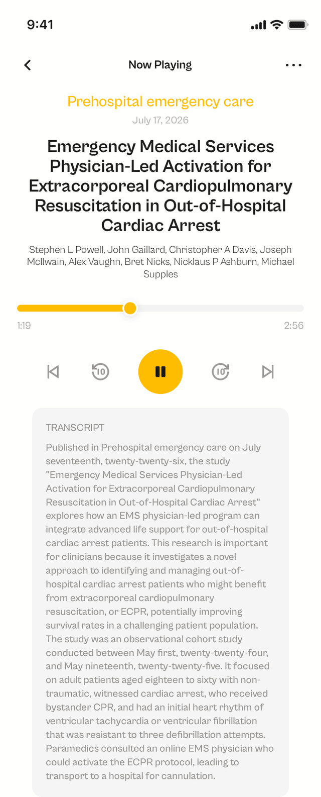 oslr App Interface
