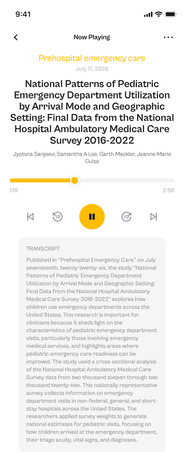 oslr App Interface