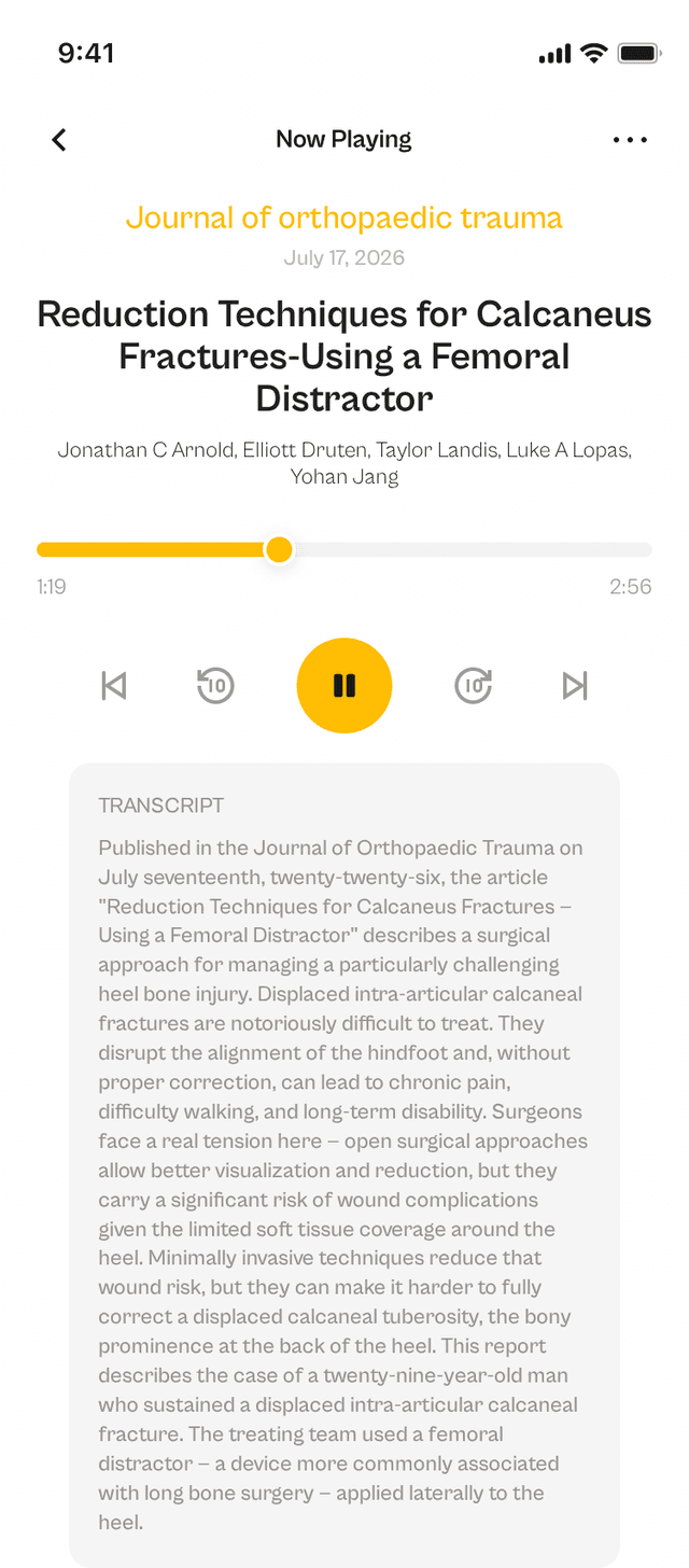 oslr App Interface